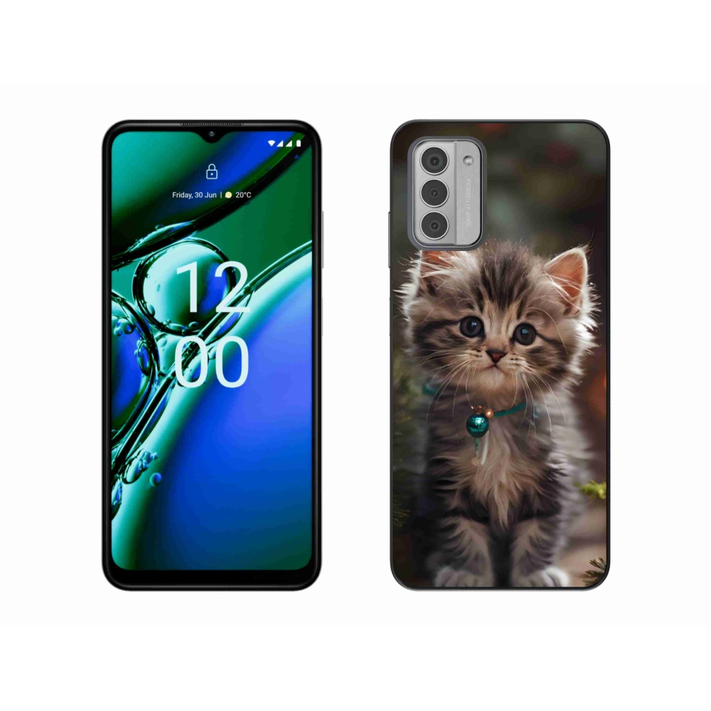 Gélový kryt mmCase na Nokia G42 - roztomilé mačiatko 11