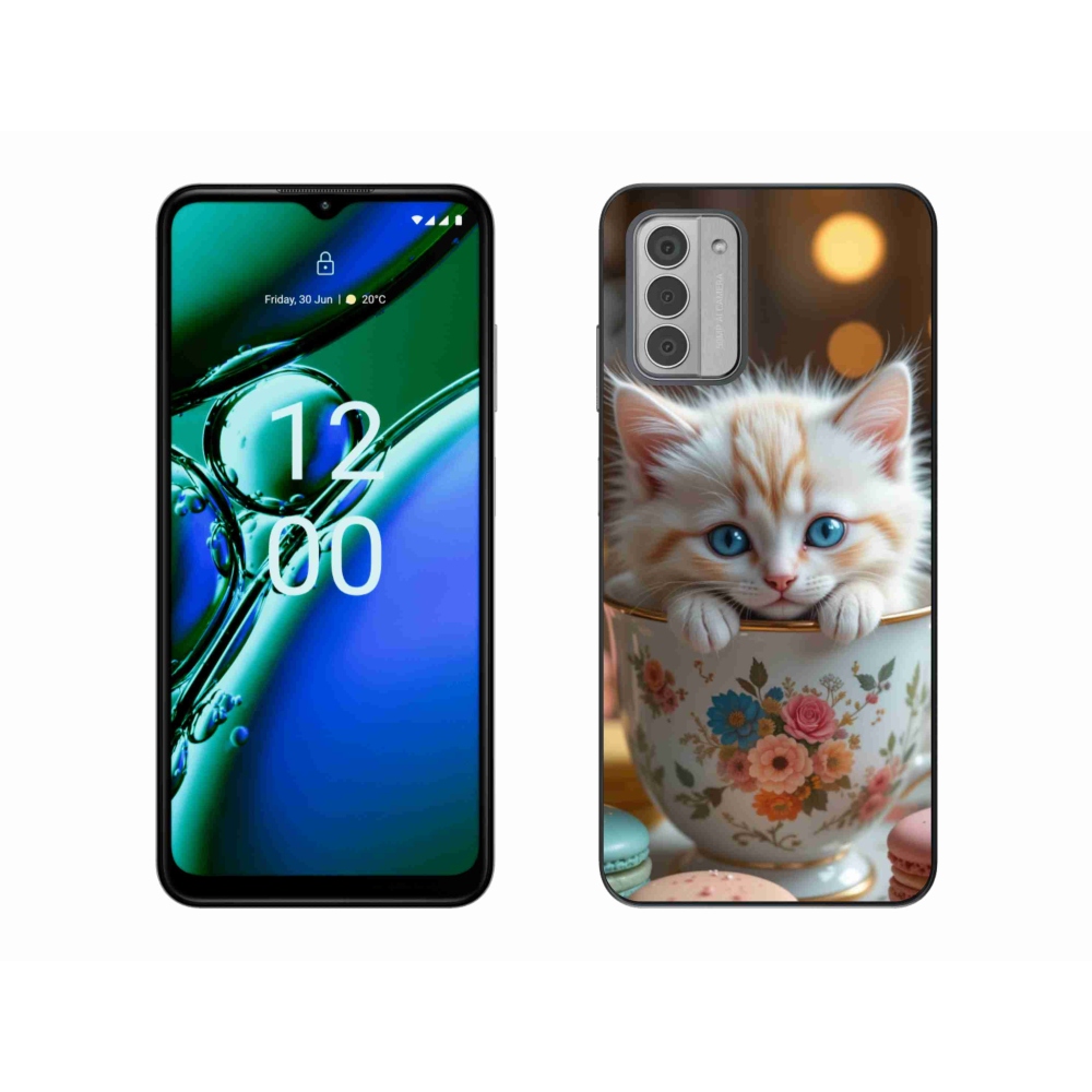 Gélový kryt mmCase na Nokia G42 - roztomilé mačiatko 6