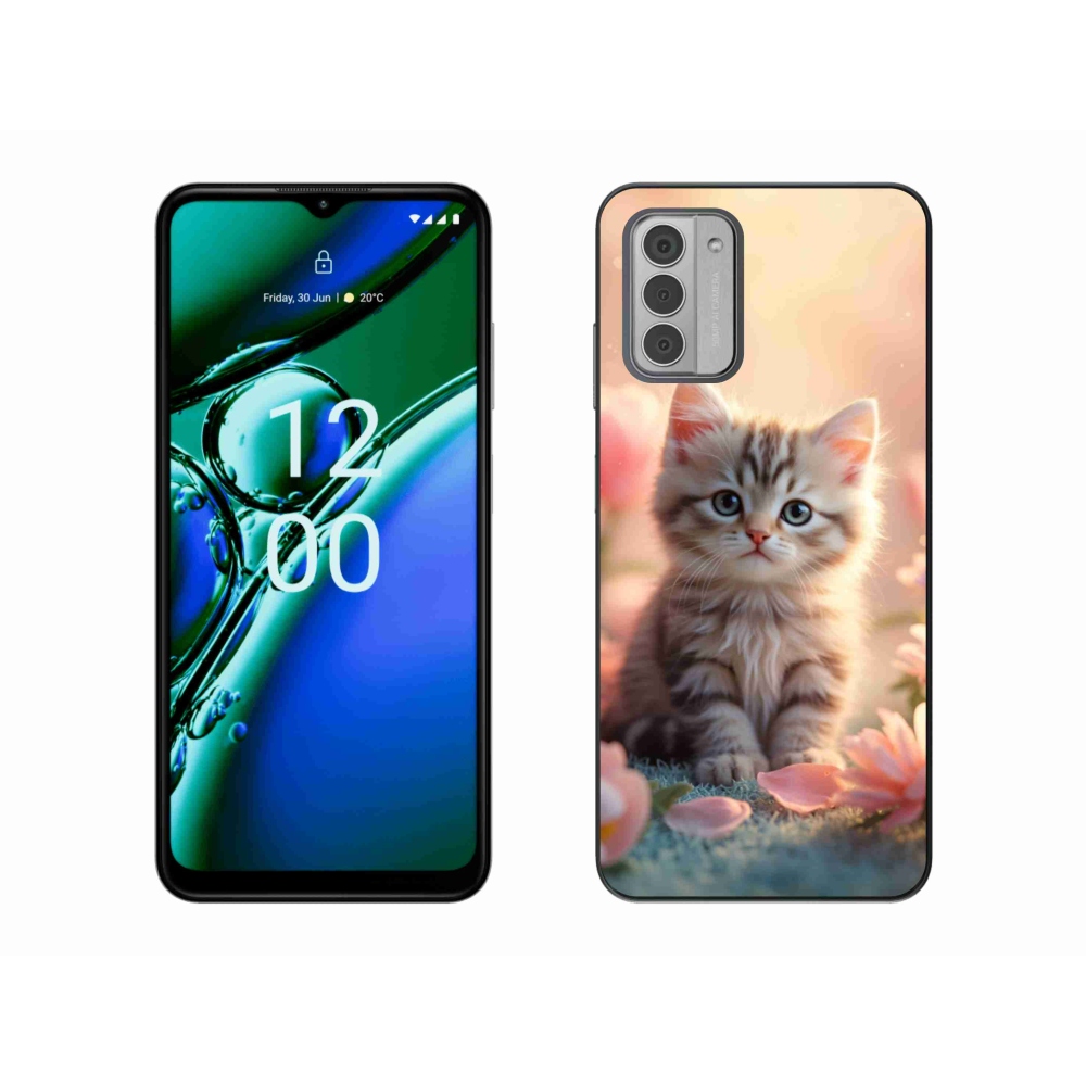 Gélový kryt mmCase na Nokia G42 - roztomilé mačiatko 8
