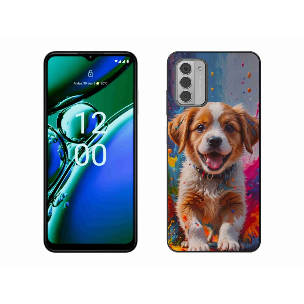 Gélový kryt mmCase na Nokia G42 - roztomilé šteňa 3