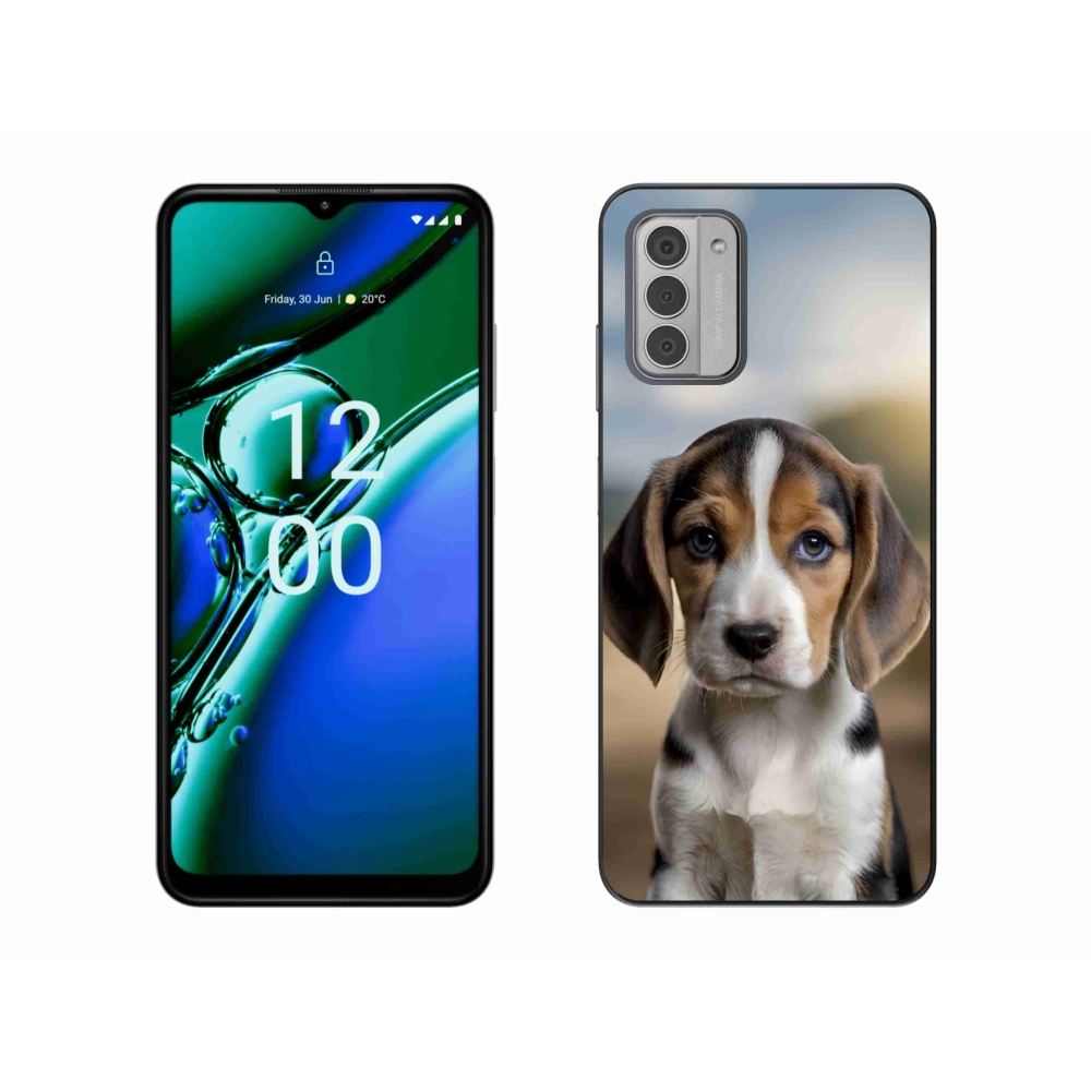 Gélový kryt mmCase na Nokia G42 - roztomilý bígl