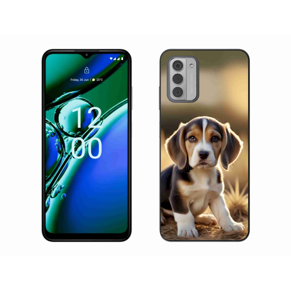 Gélový kryt mmCase na Nokia G42 - roztomilý bígl