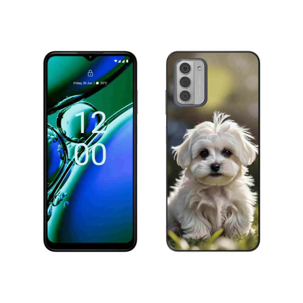 Gélový kryt mmCase na Nokia G42 - roztomilý maltézsky psík