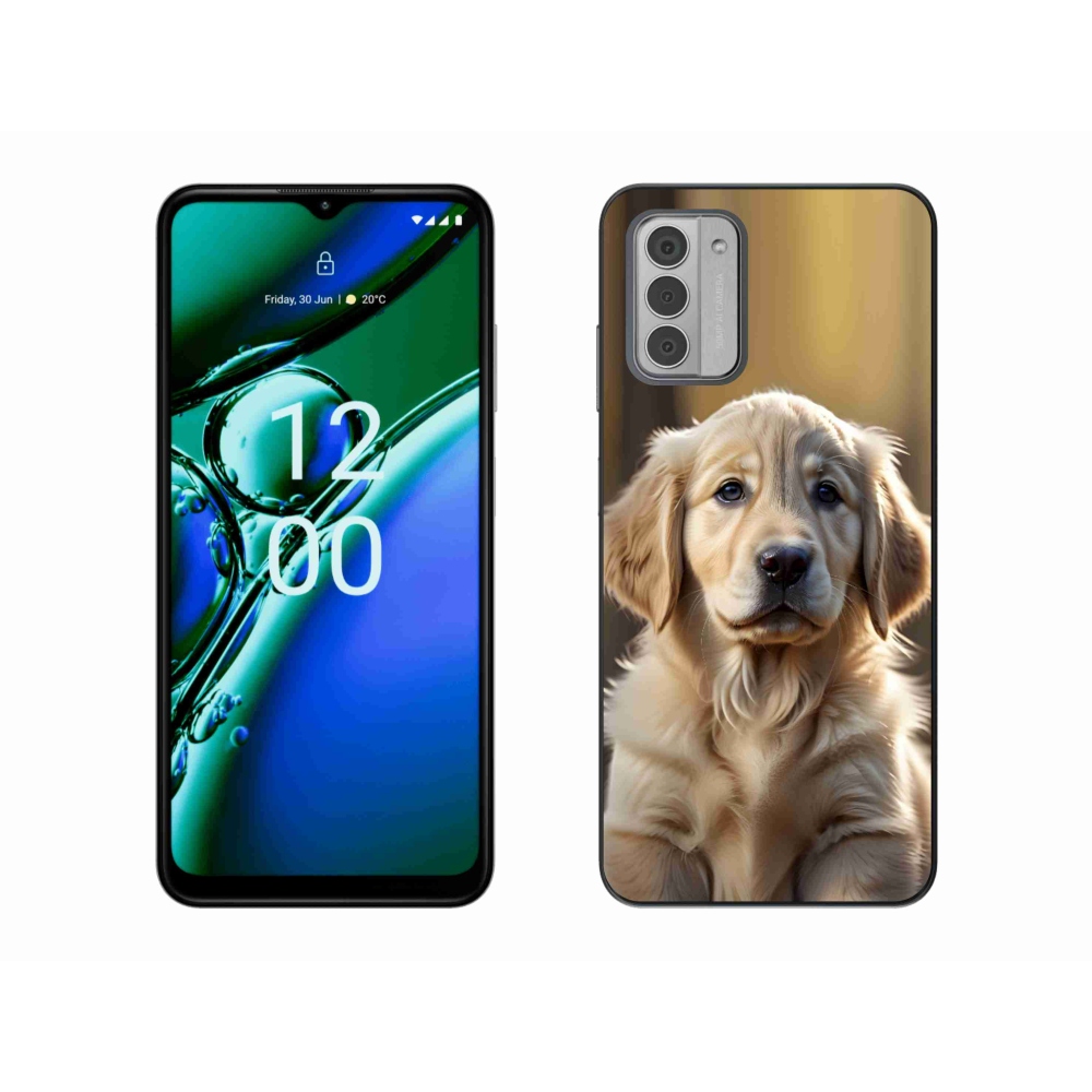 Gélový kryt mmCase na Nokia G42 - roztomilý zlatý retriever