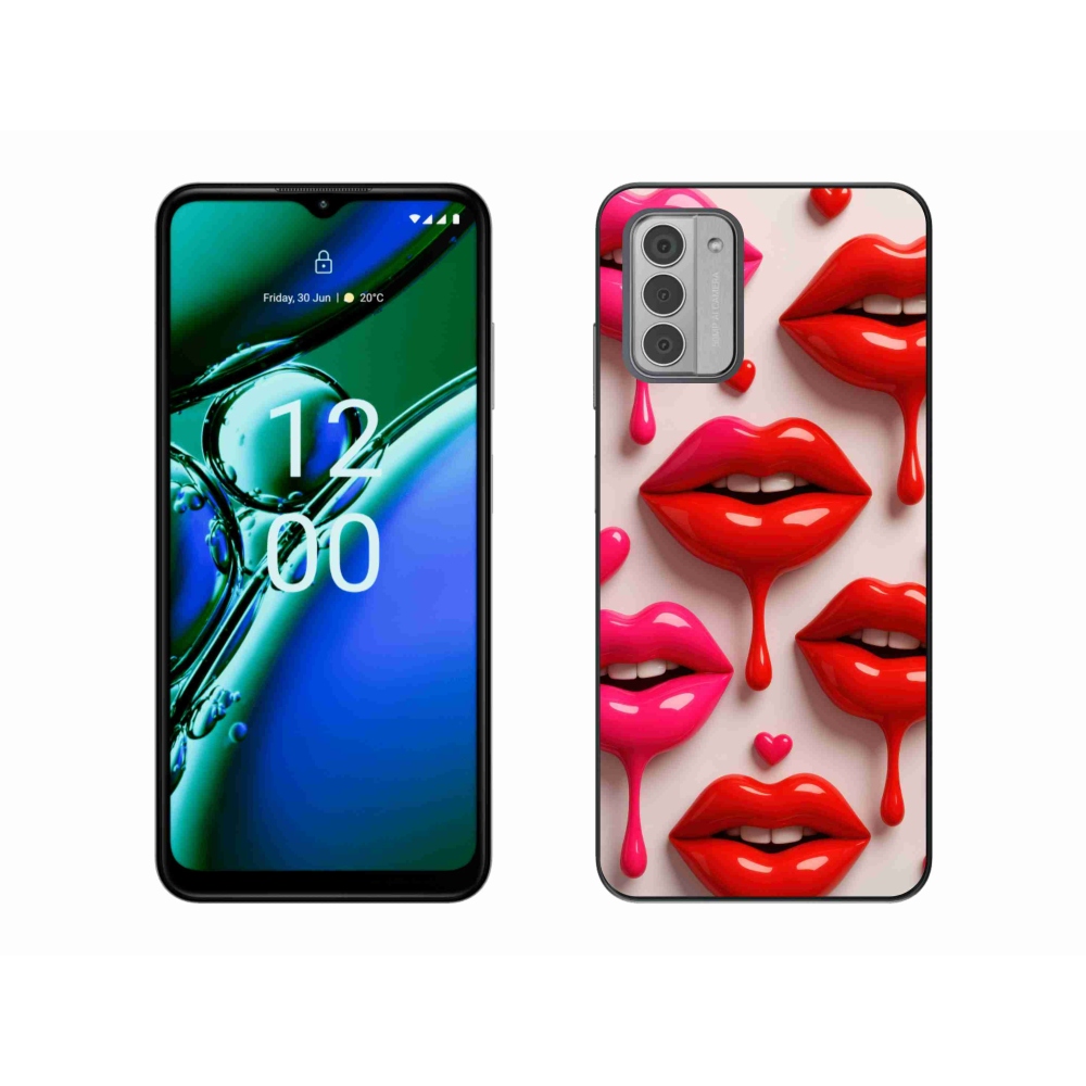 Gélový kryt mmCase na Nokia G42 - pery 2