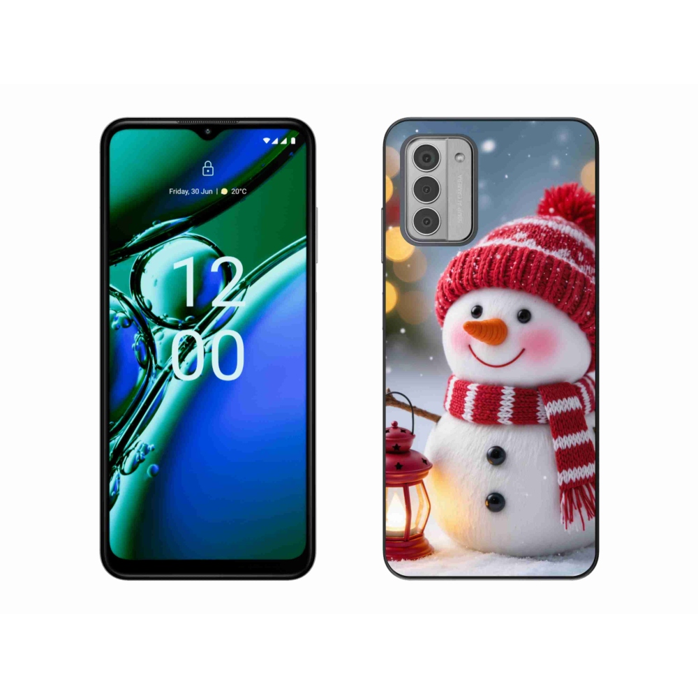 Gélový kryt mmCase na Nokia G42 - snehuliak 2
