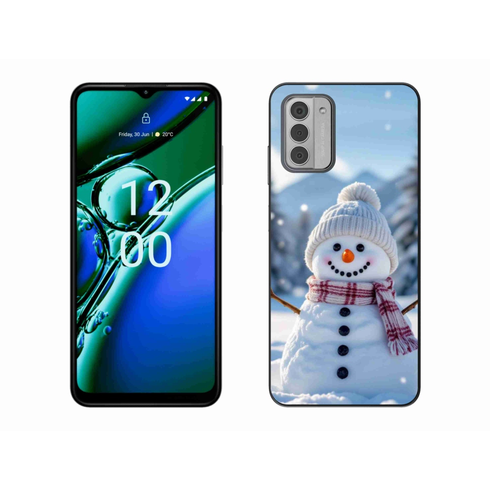 Gélový kryt mmCase na Nokia G42 - snehuliak 3