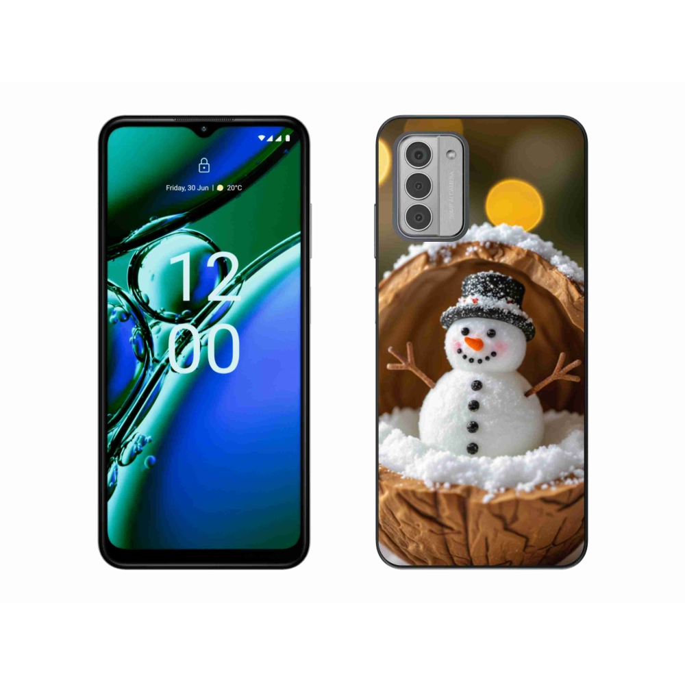 Gélový kryt mmCase na Nokia G42 - snehuliak 4