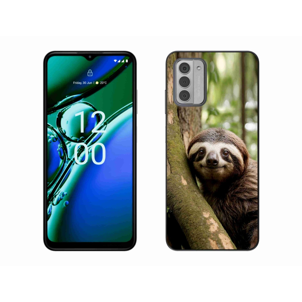 Gélový kryt mmCase na Nokia G42 - usmievavý leňochod