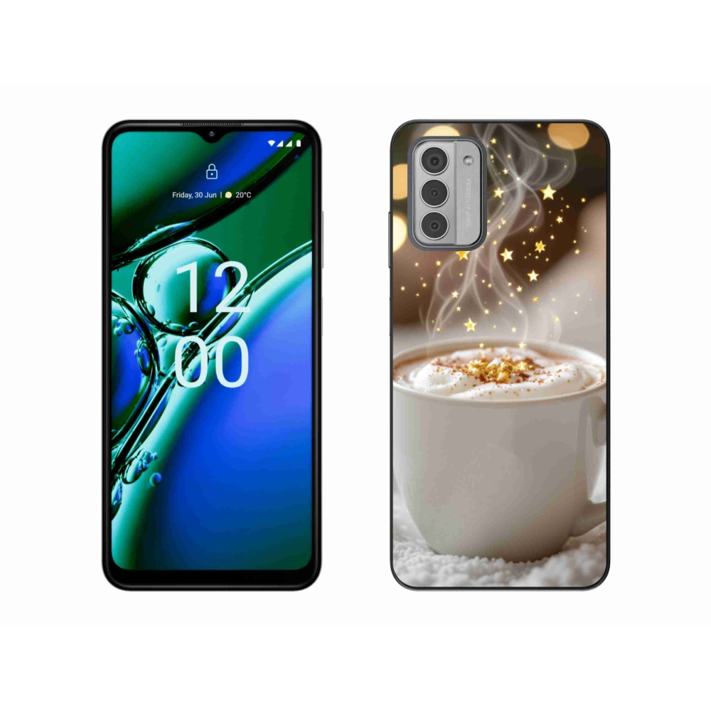 Gélový kryt mmCase na Nokia G42 - vianočný horúci nápoj