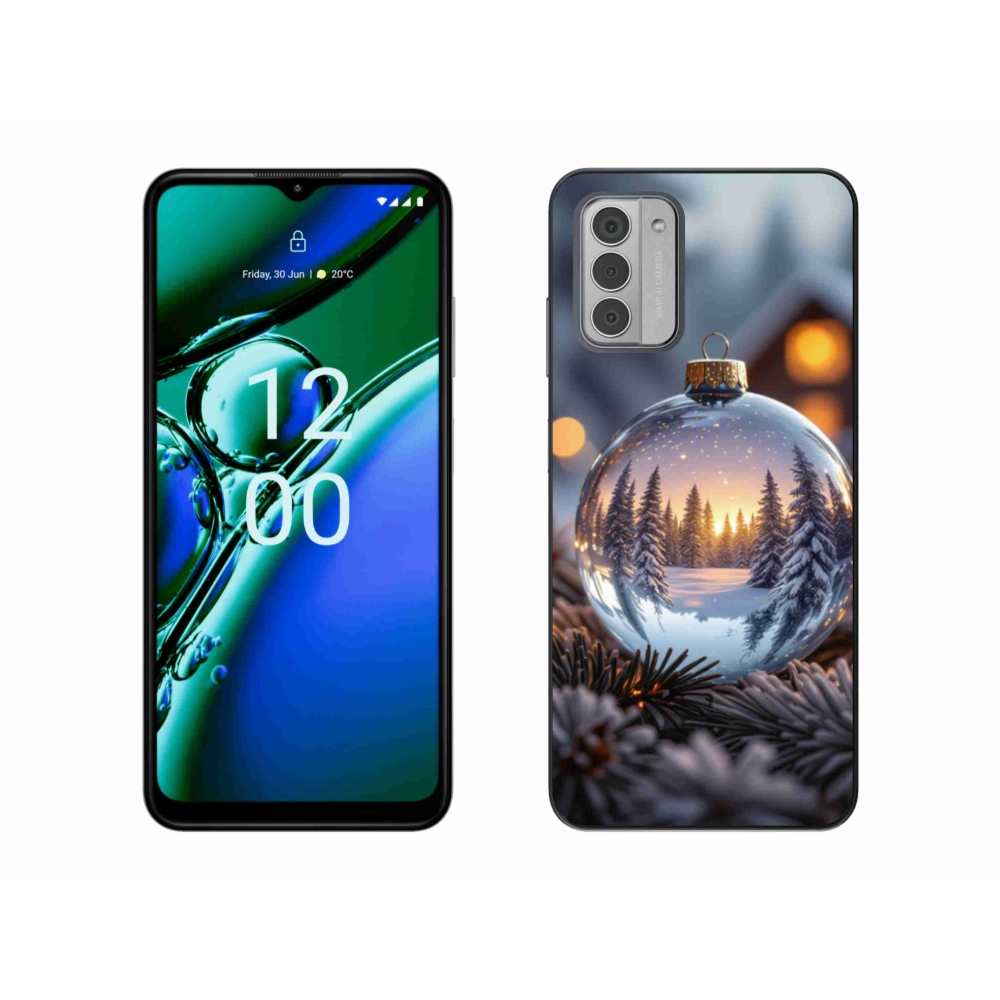 Gélový kryt mmCase na Nokia G42 - vianočná ozdoba