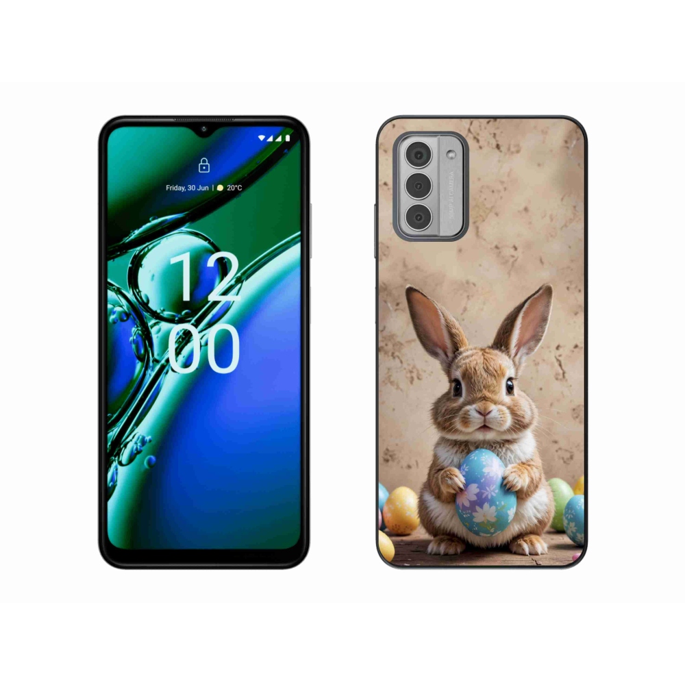 Gélový kryt mmCase na Nokia G42 - veľkonočný zajačik