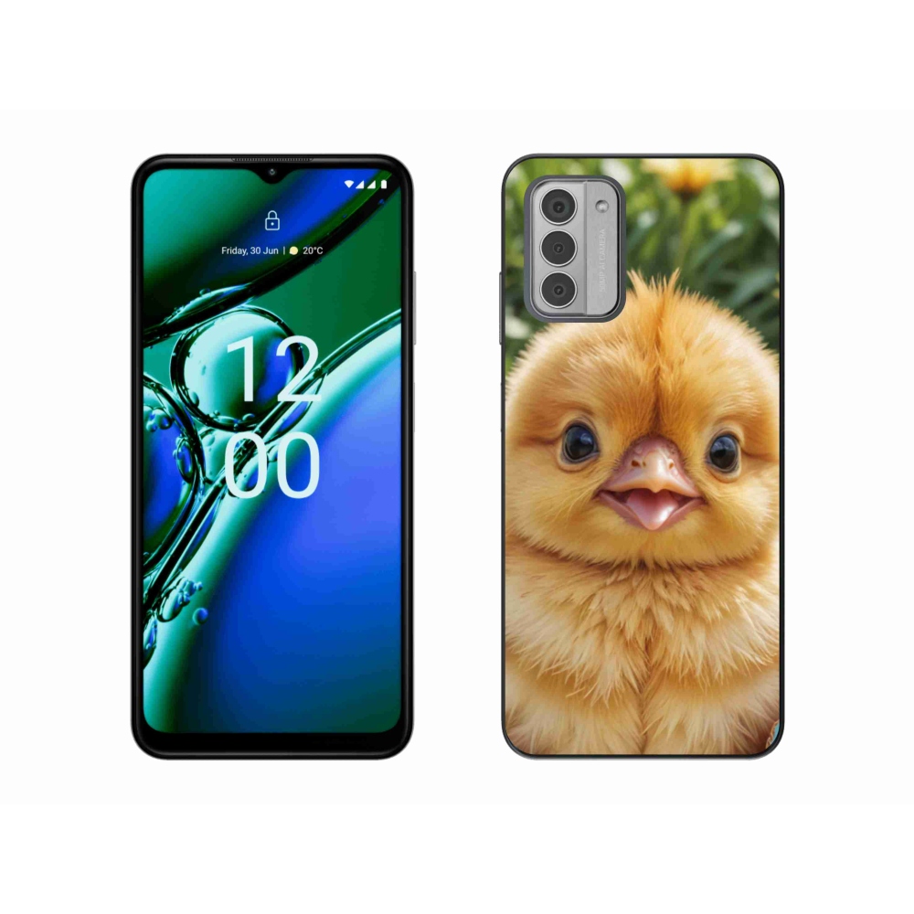 Gélový kryt mmCase na Nokia G42 - veselé kuriatko