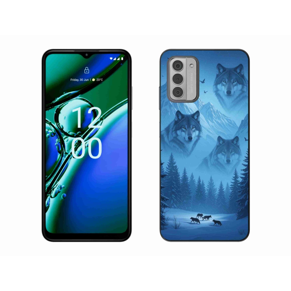 Gélový kryt mmCase na Nokia G42 - vlčia svorka