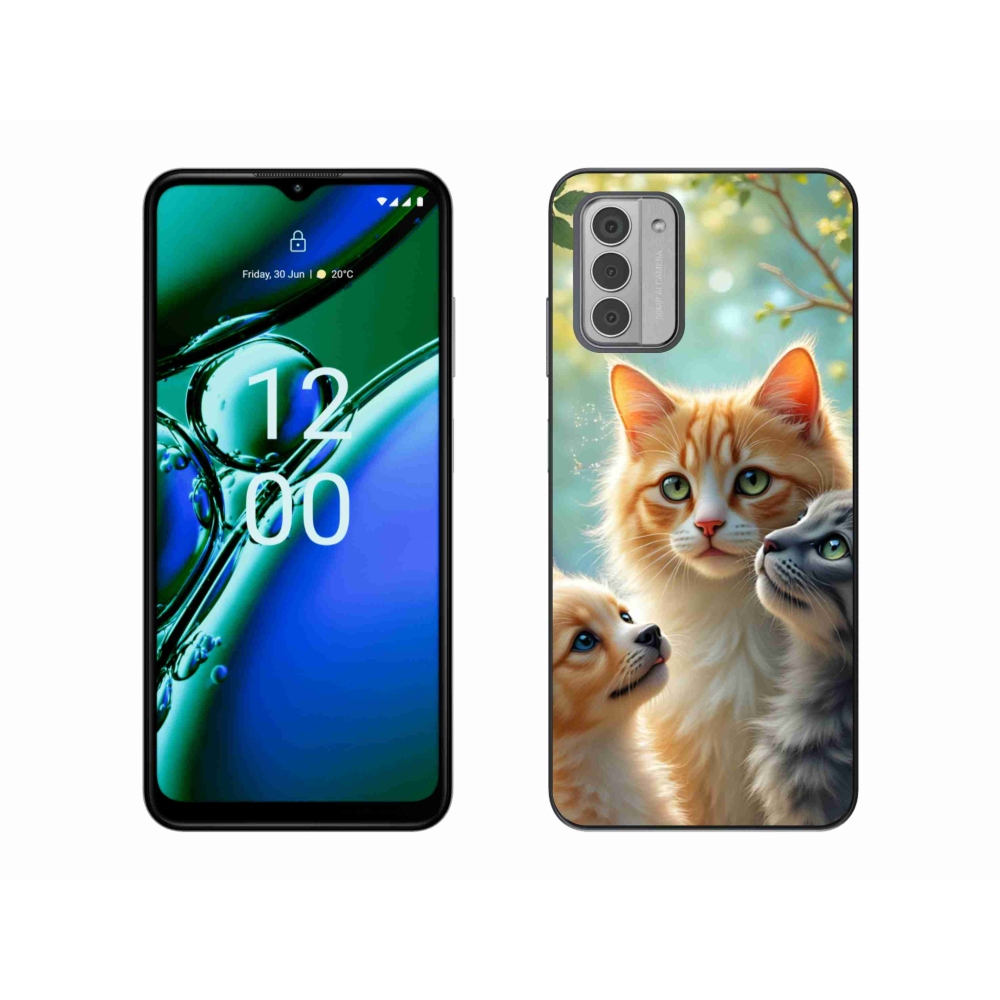 Gélový kryt mmCase na Nokia G42 - zvieracie priateľstvo 2