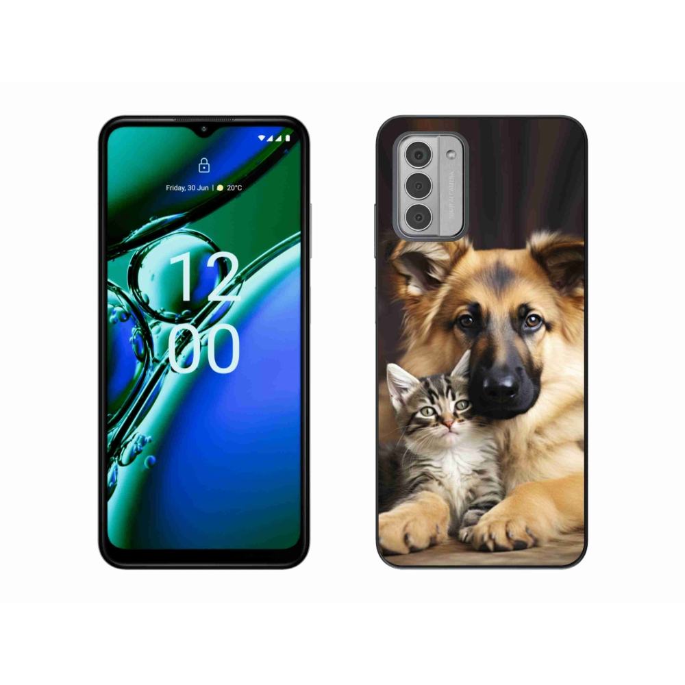 Gélový kryt mmCase na Nokia G42 - zvieracie priateľstvo