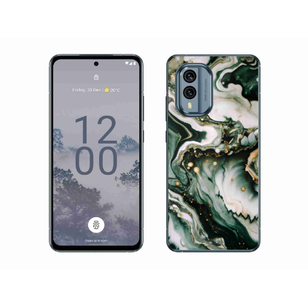 Gélový kryt mmCase na Nokia X30 5G - abstraktný motív 38