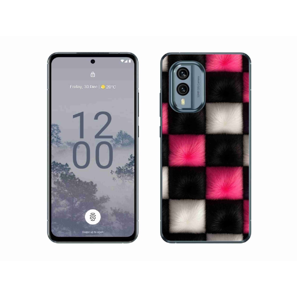 Gélový kryt mmCase na Nokia X30 5G - abstraktný motív 44