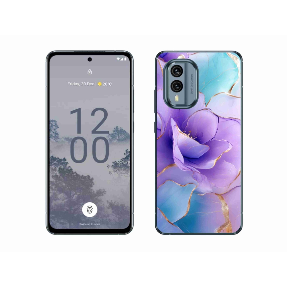 Gélový kryt mmCase na Nokia X30 5G - abstraktný motív 52