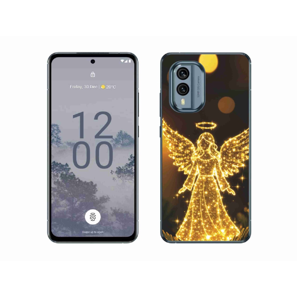 Gélový kryt mmCase na Nokia X30 5G - anjel