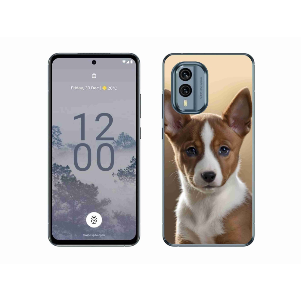 Gélový kryt mmCase na Nokia X30 5G - basenji