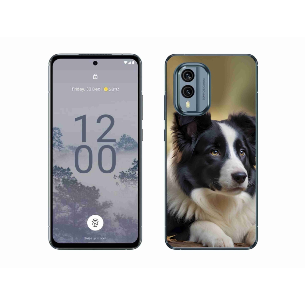 Gélový kryt mmCase na Nokia X30 5G - border kólia 2