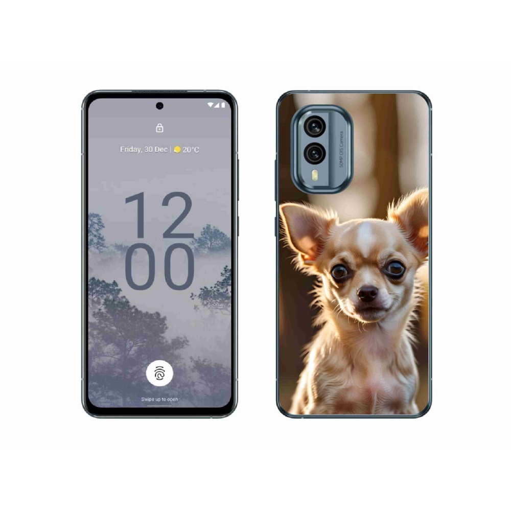 Gélový kryt mmCase na Nokia X30 5G - čivava 6