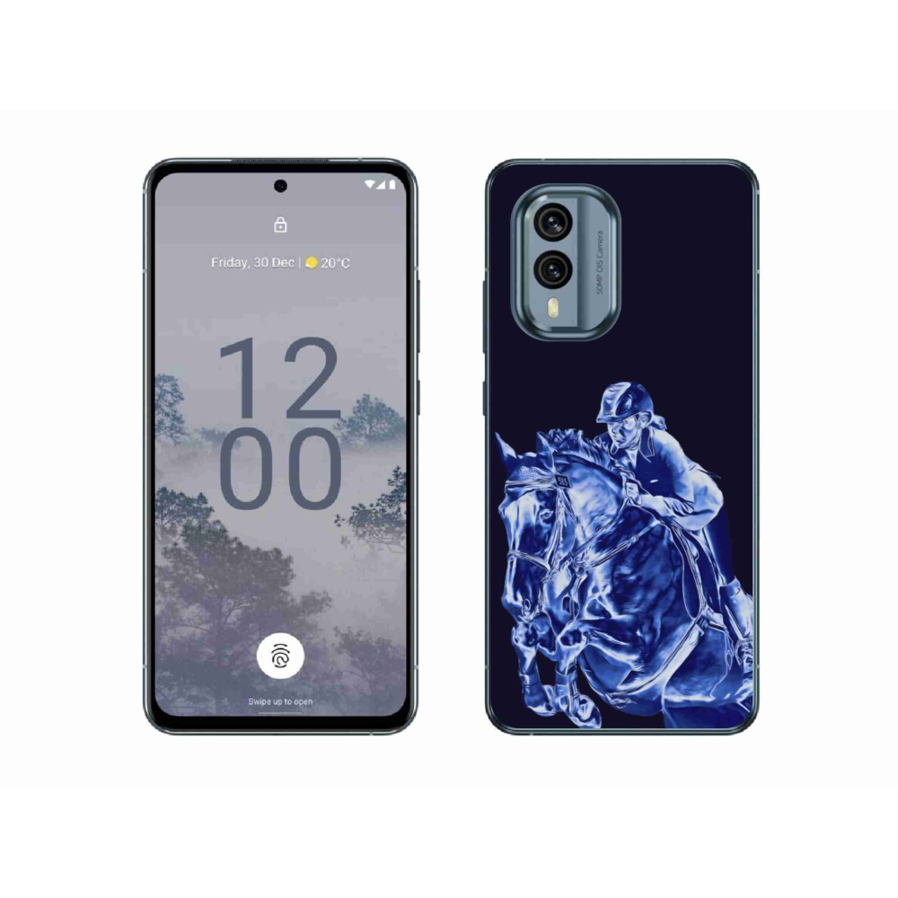 Gélový kryt mmCase na Nokia X30 5G - dostihový kôň