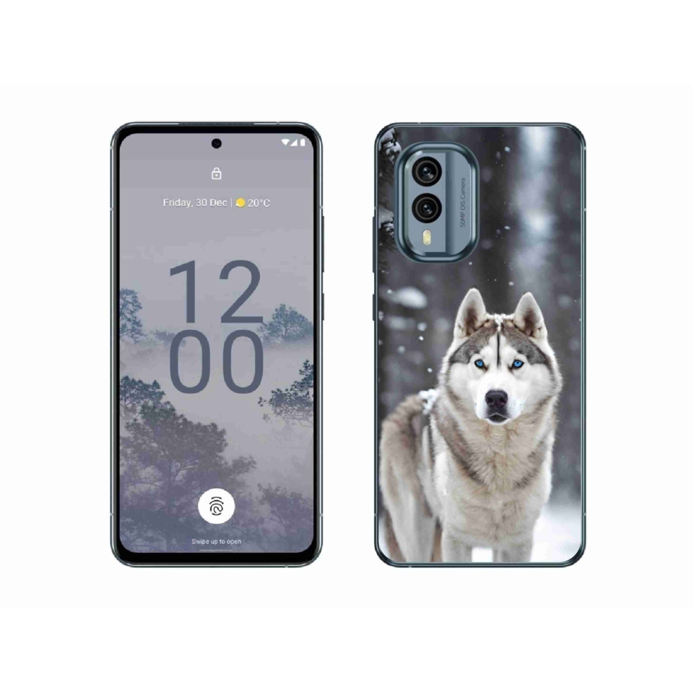Gélový kryt mmCase na Nokia X30 5G - husky 2