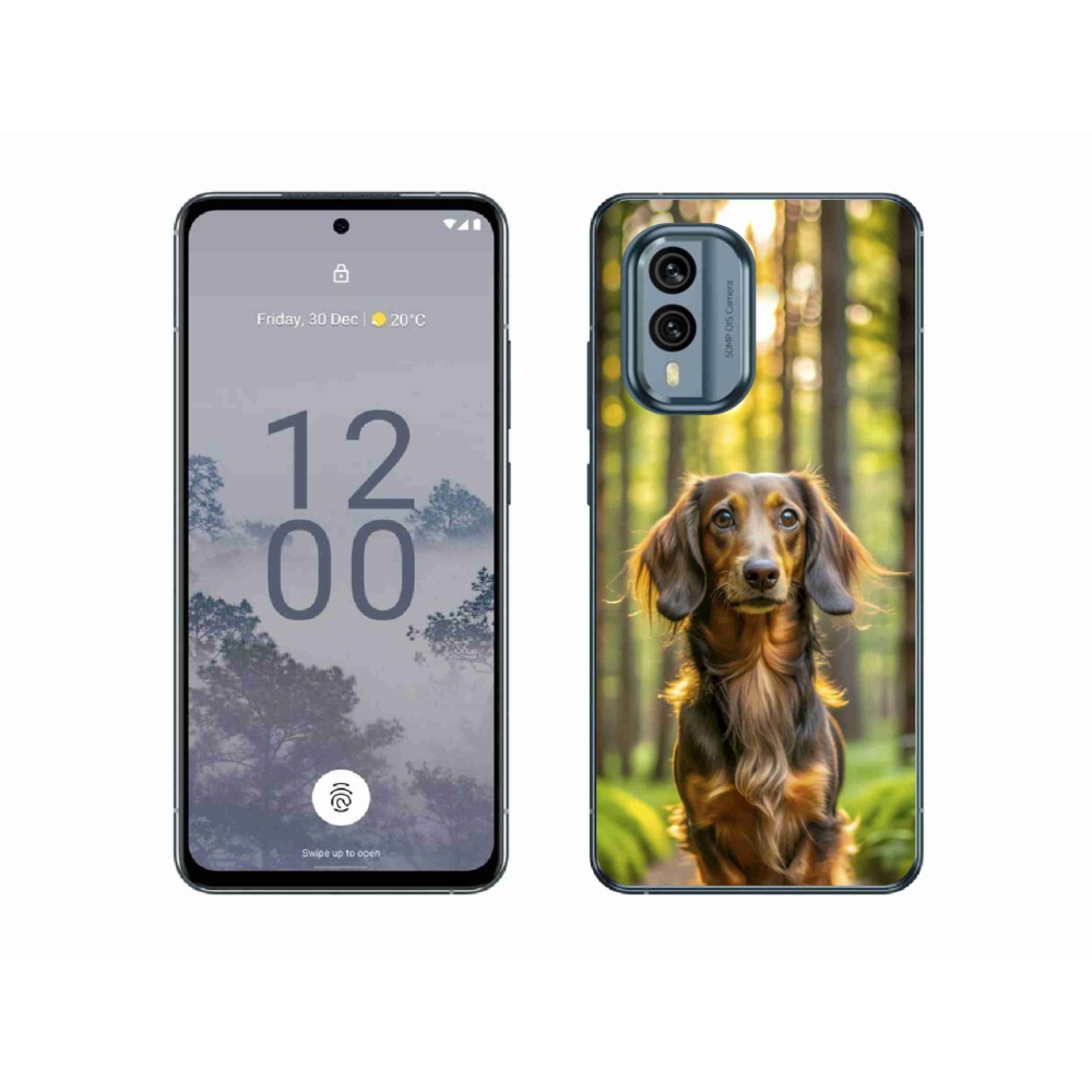 Gélový kryt mmCase na Nokia X30 5G - jazvečík 4