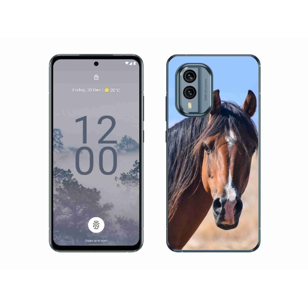 Gélový kryt mmCase na Nokia X30 5G - pokojný kôň