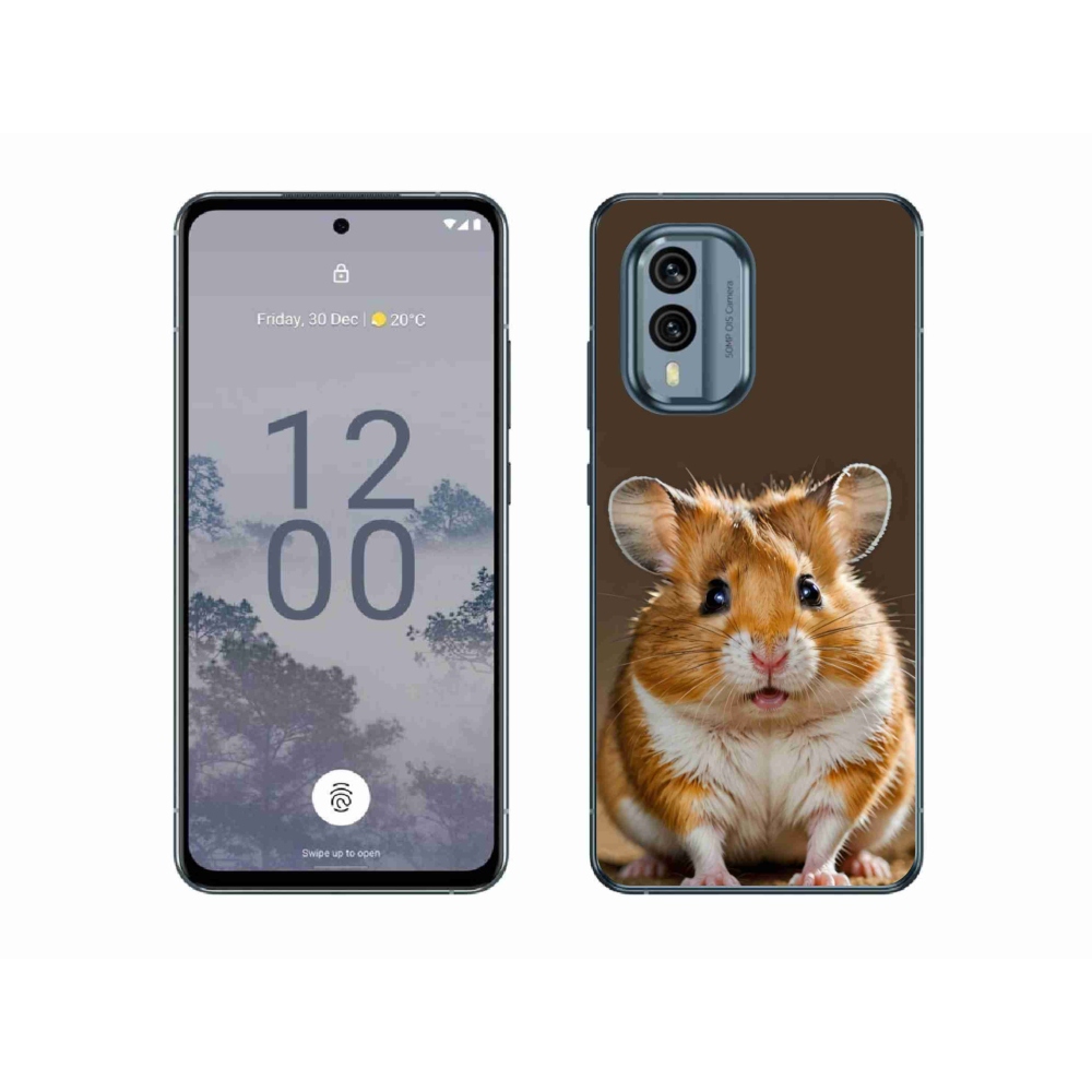 Gélový kryt mmCase na Nokia X30 5G - škrečok