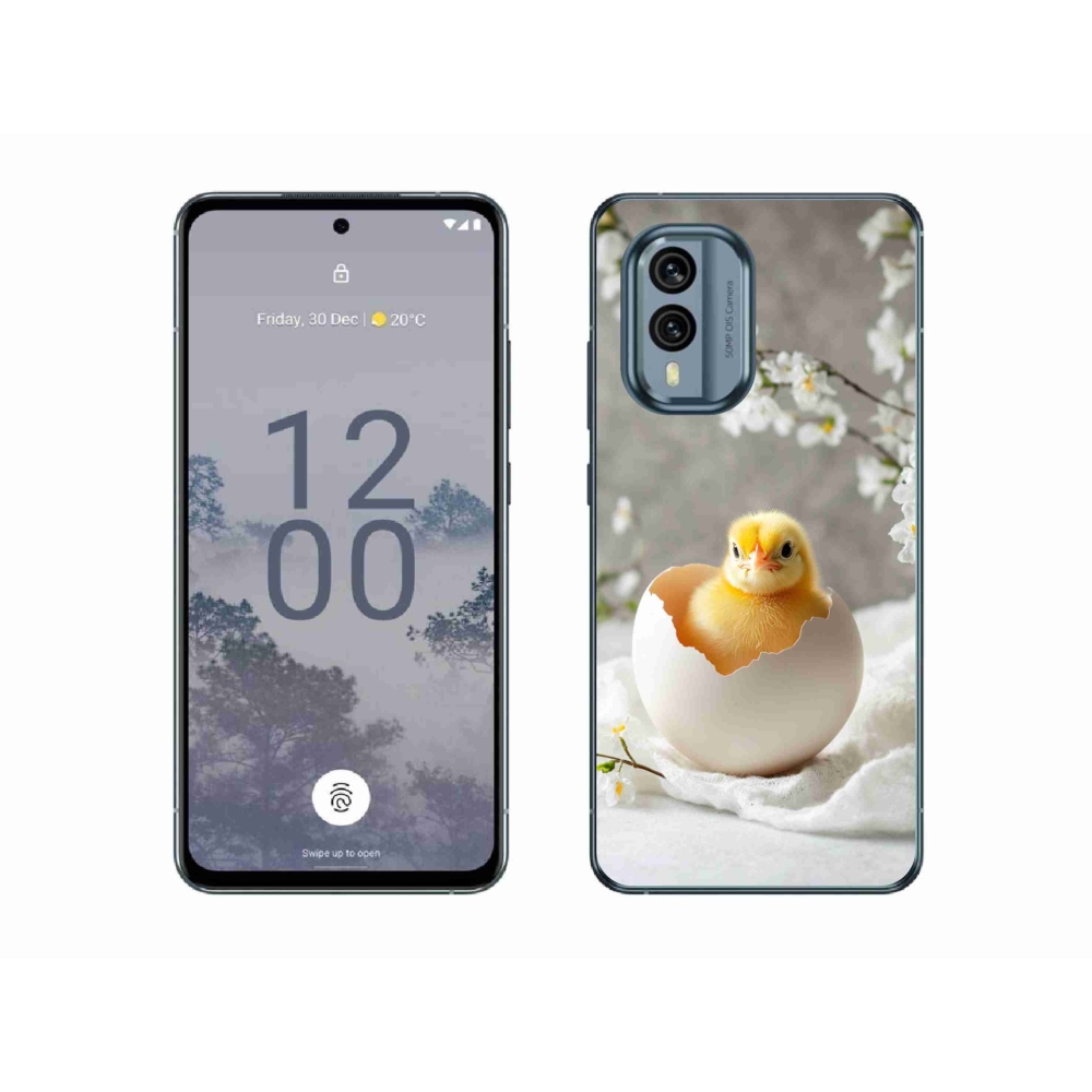 Gélový kryt mmCase na Nokia X30 5G - kuriatko