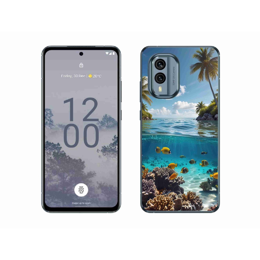 Gélový kryt mmCase na Nokia X30 5G - morský svet 4