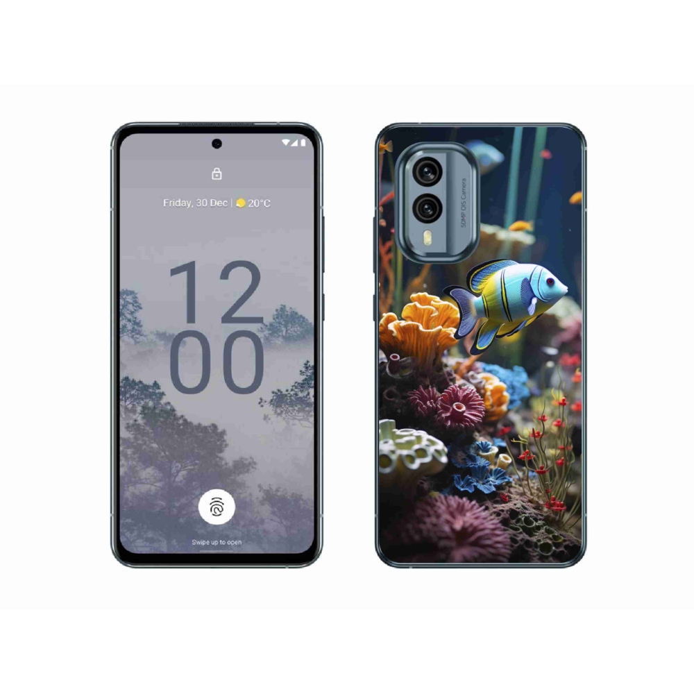 Gélový kryt mmCase na Nokia X30 5G - morský svet 5