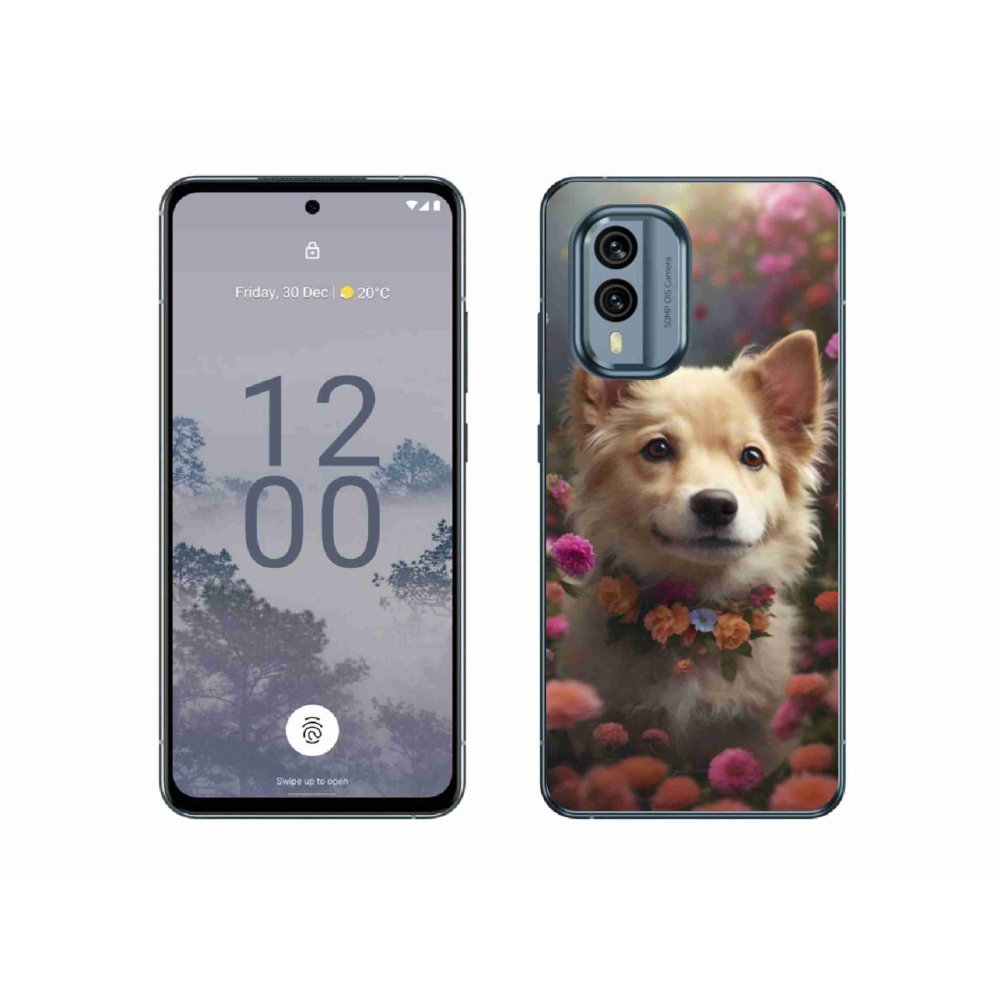 Gélový kryt mmCase na Nokia X30 5G - nemecký špic