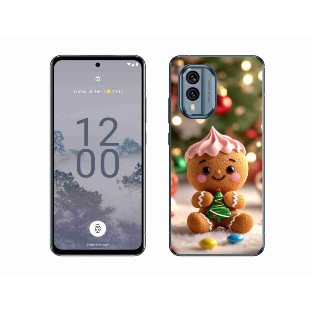 Gélový kryt mmCase na Nokia X30 5G - perníček