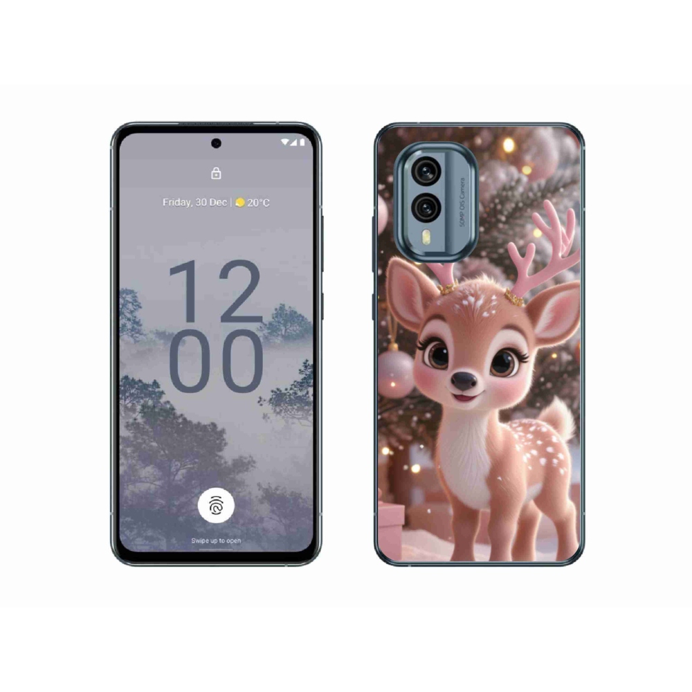 Gélový kryt mmCase na Nokia X30 5G - roztomilý sob