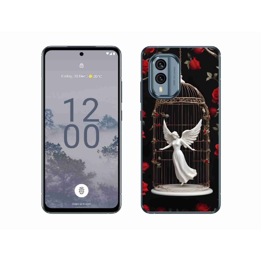 Gélový kryt mmCase na Nokia X30 5G - uväznený anjel