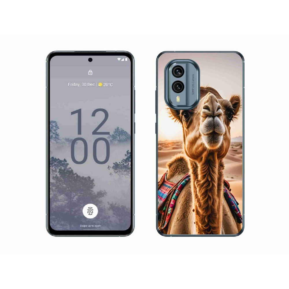 Gélový kryt mmCase na Nokia X30 5G - ťava