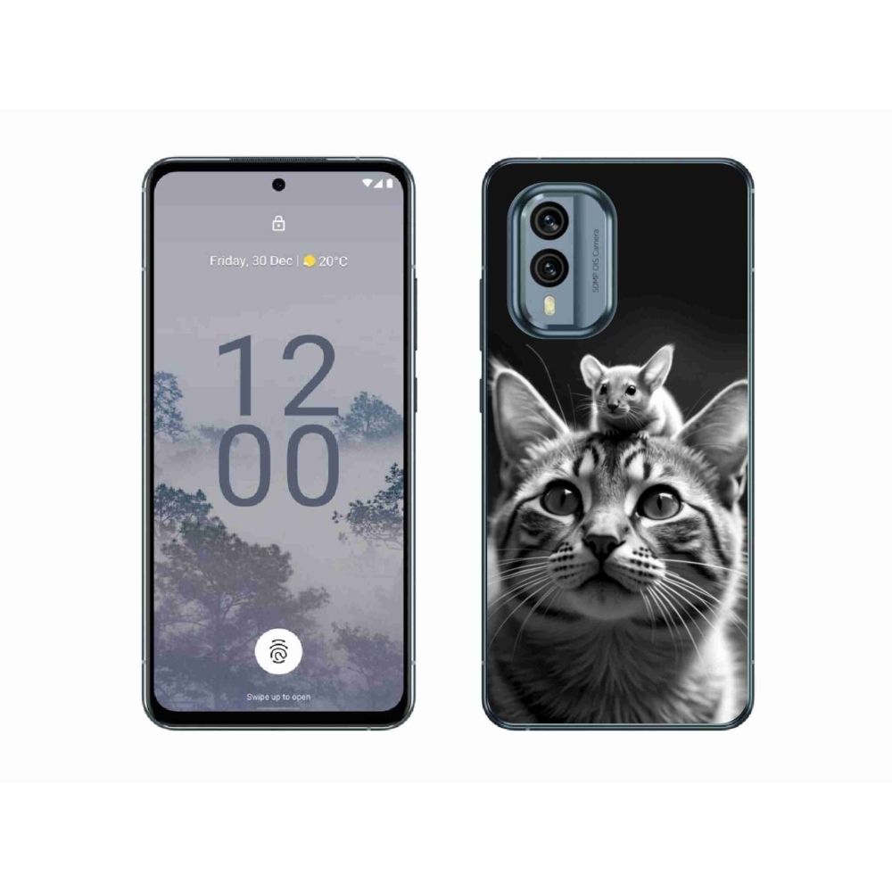 Gélový kryt mmCase na Nokia X30 5G - zvieracie priateľstvo 2