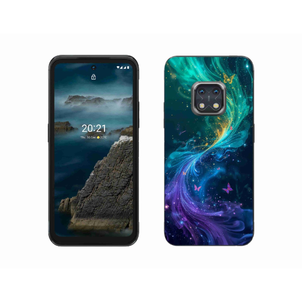 Gélový kryt mmCase na Nokia XR20 - abstraktný motív 31