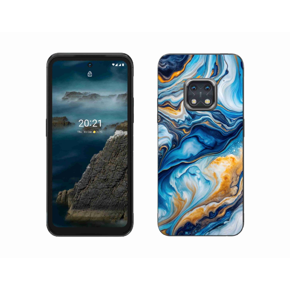 Gélový kryt mmCase na Nokia XR20 - abstraktný motív 34