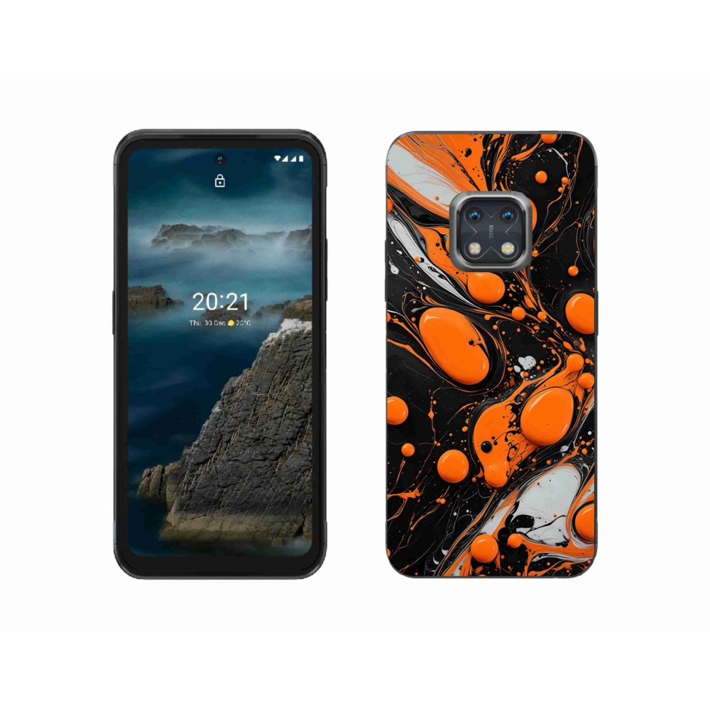 Gélový kryt mmCase na Nokia XR20 - abstraktný motív 41