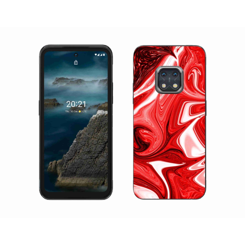 Gélový kryt mmCase na Nokia XR20 - abstraktný motív 43