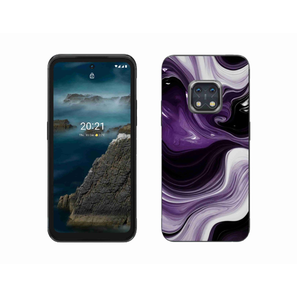 Gélový kryt mmCase na Nokia XR20 - abstraktný motív 46