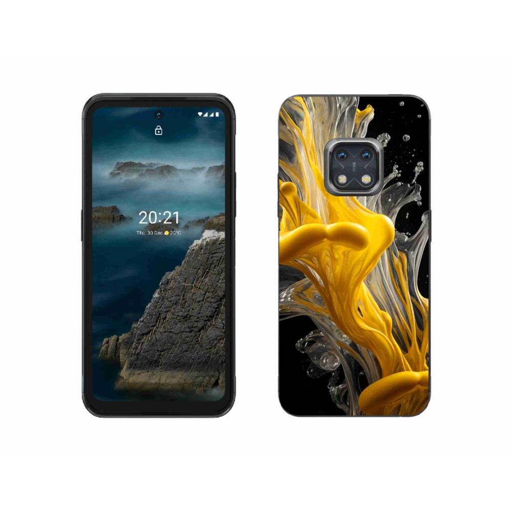 Gélový kryt mmCase na Nokia XR20 - abstraktný motív 48