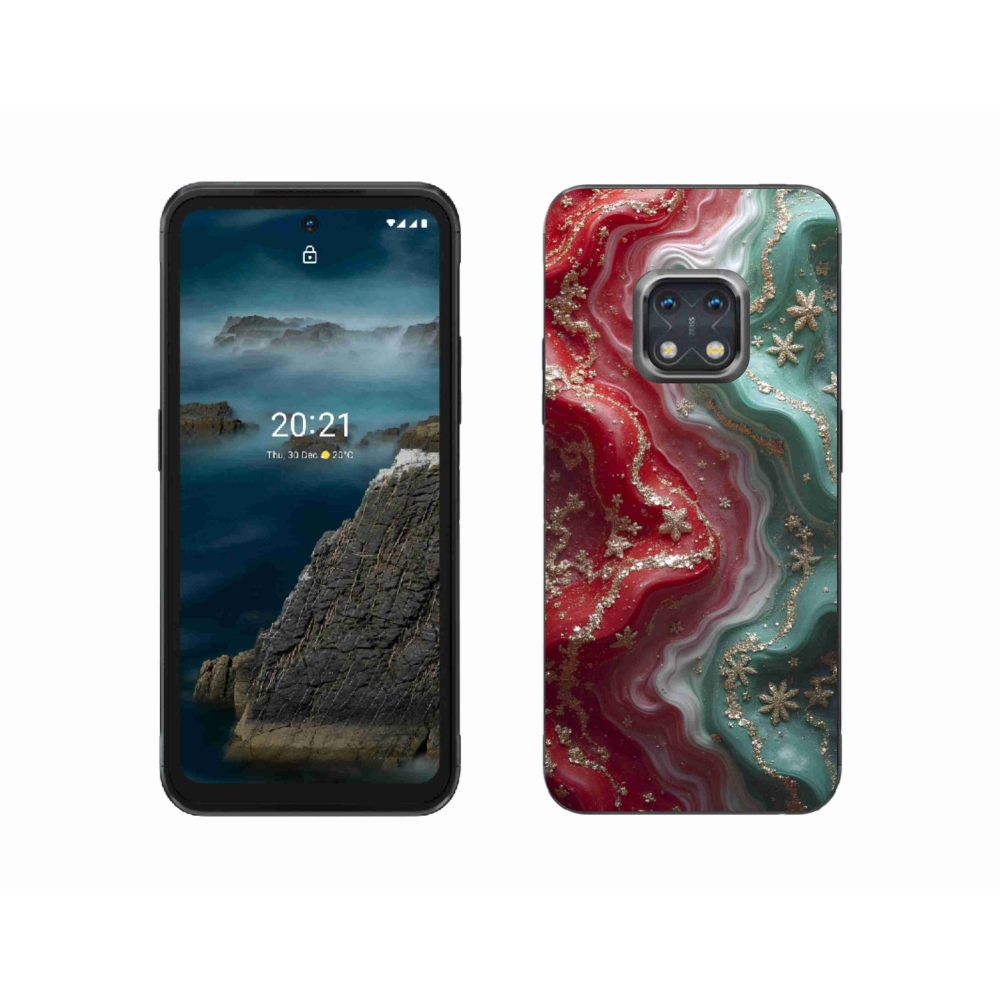 Gélový kryt mmCase na Nokia XR20 - abstraktný motív 54