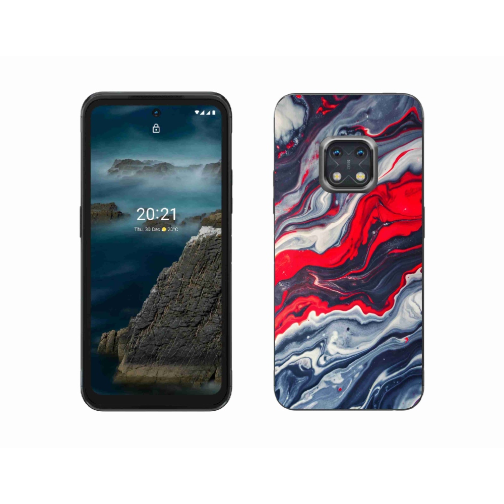 Gélový kryt mmCase na Nokia XR20 - abstraktný motív 59