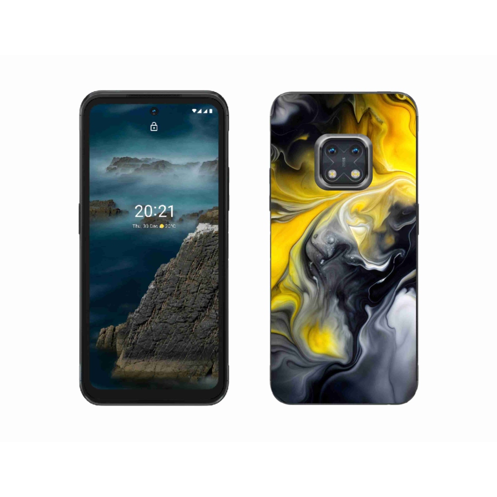 Gélový kryt mmCase na Nokia XR20 - abstraktný motív 60